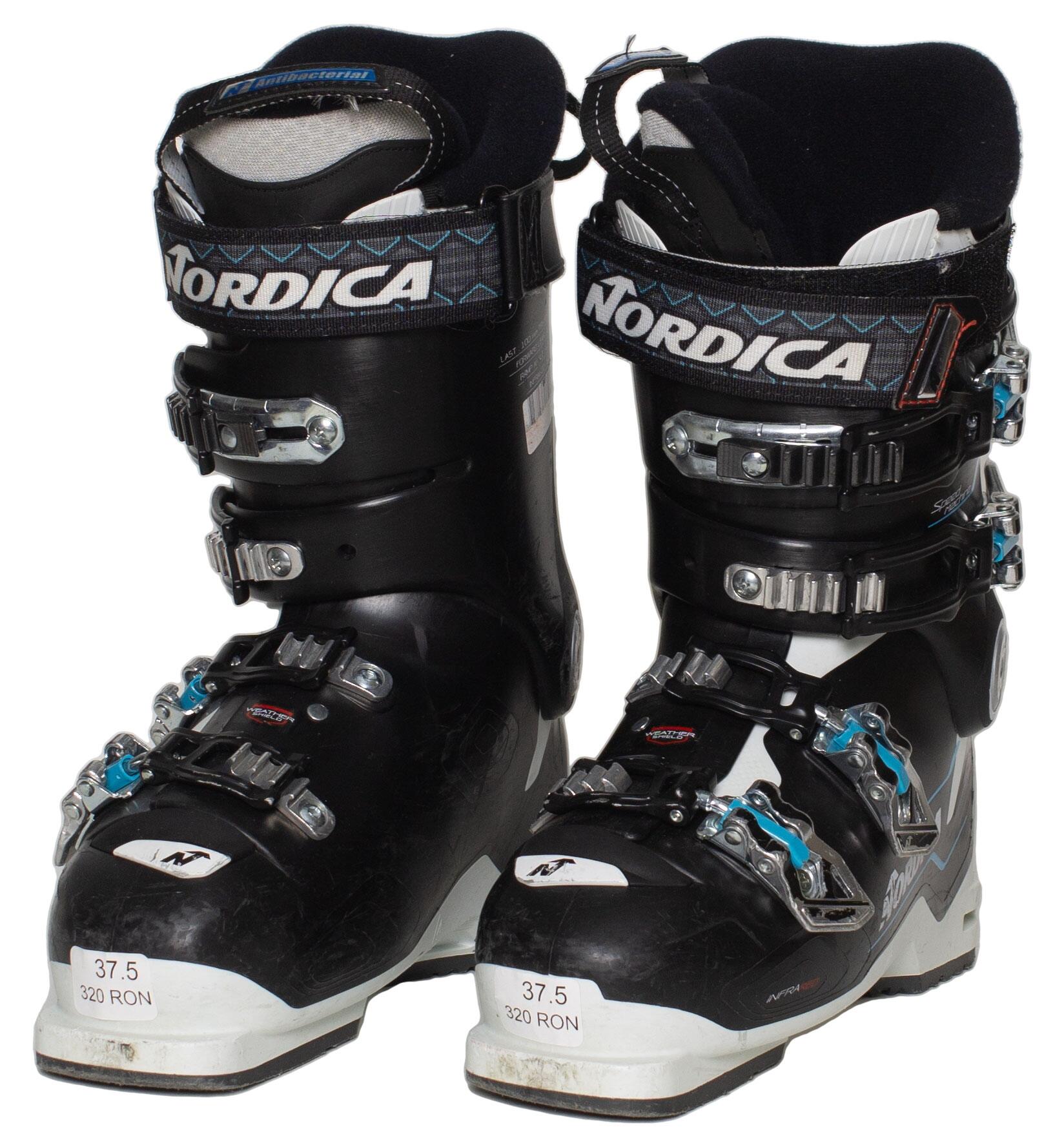 Chaussures de ski d'occasion - NORDICA Speedmachine 90XWR, 37,5 EU, bon état 2/3