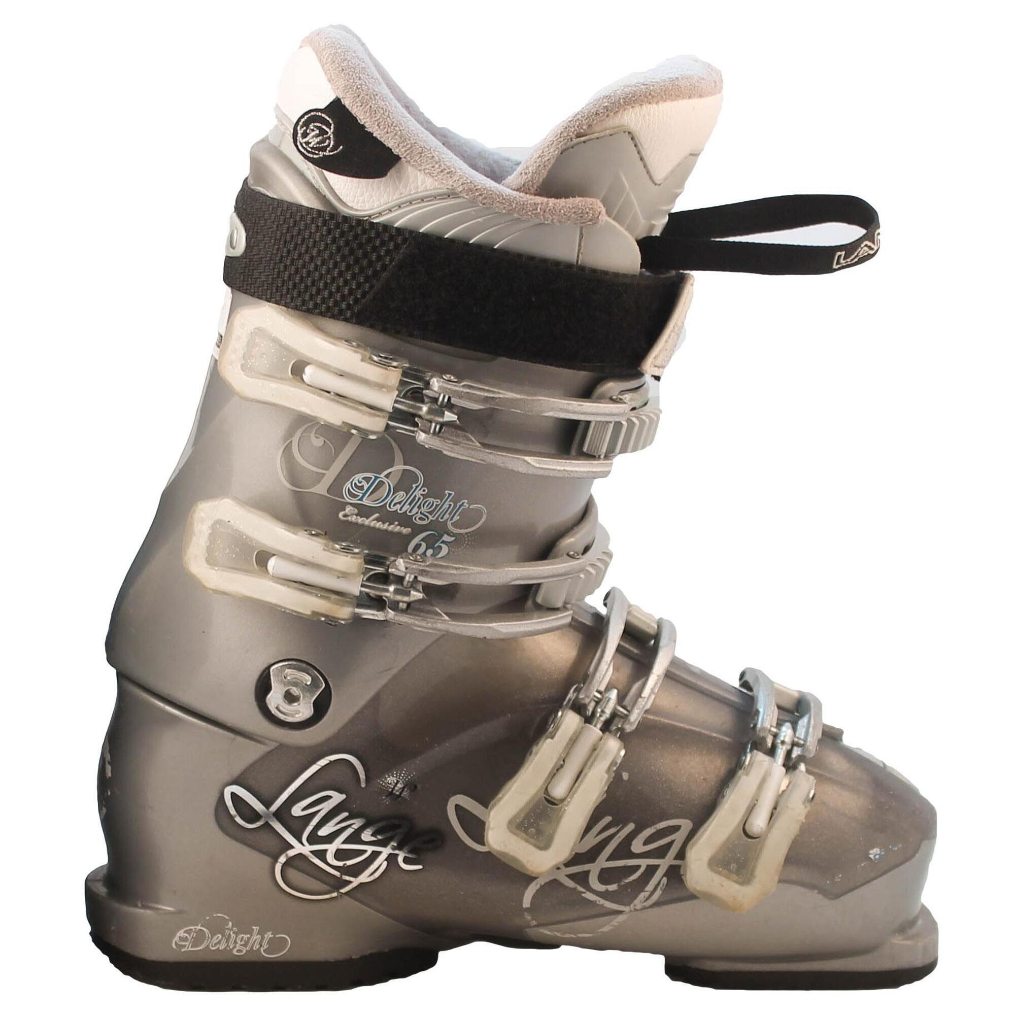 Używane buty narciarskie - LANGE Delight, 39.5 EU, Stan zadowalający