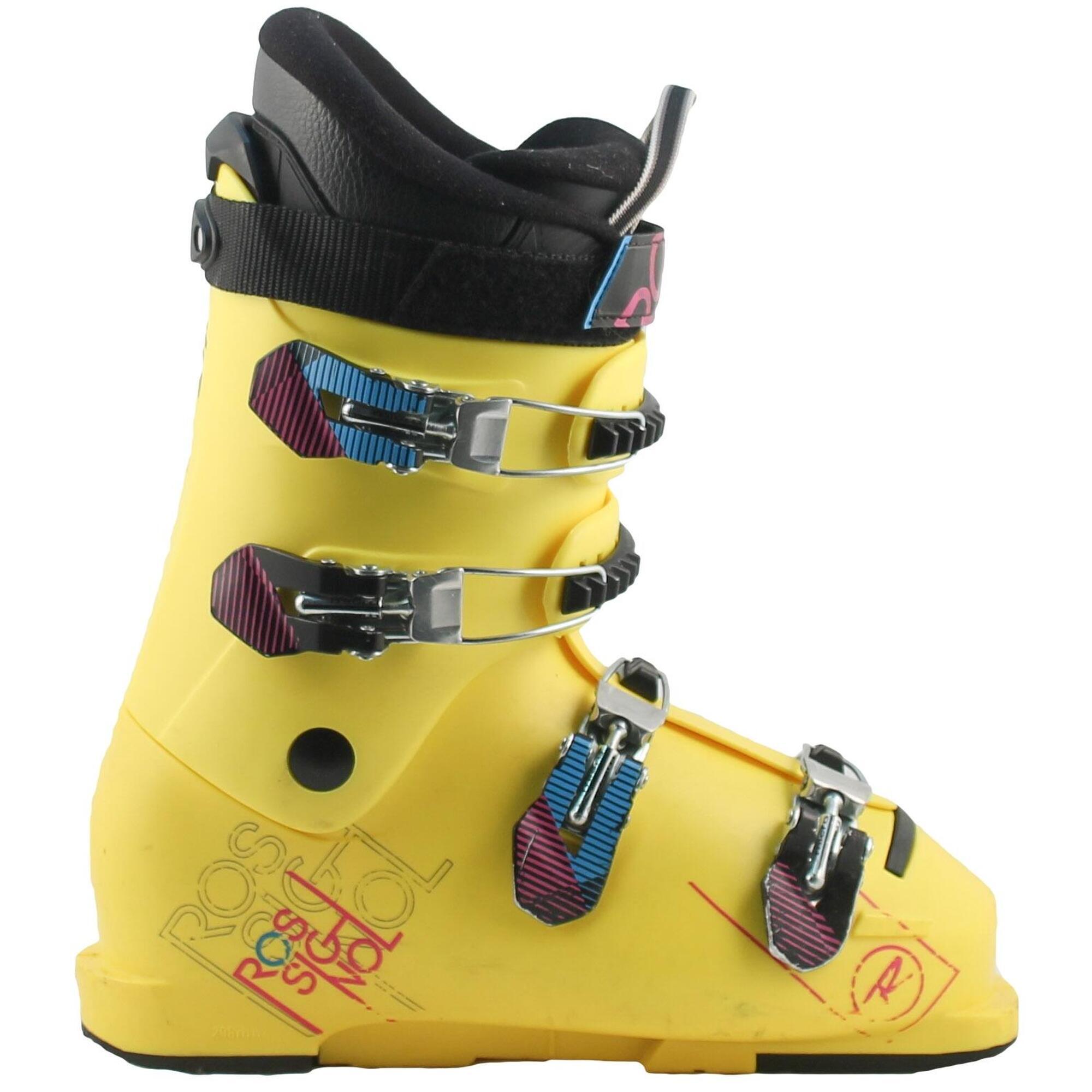 Używane buty narciarskie - ROSSIGNOL Yellow, 39.5 EU, Stan dobry