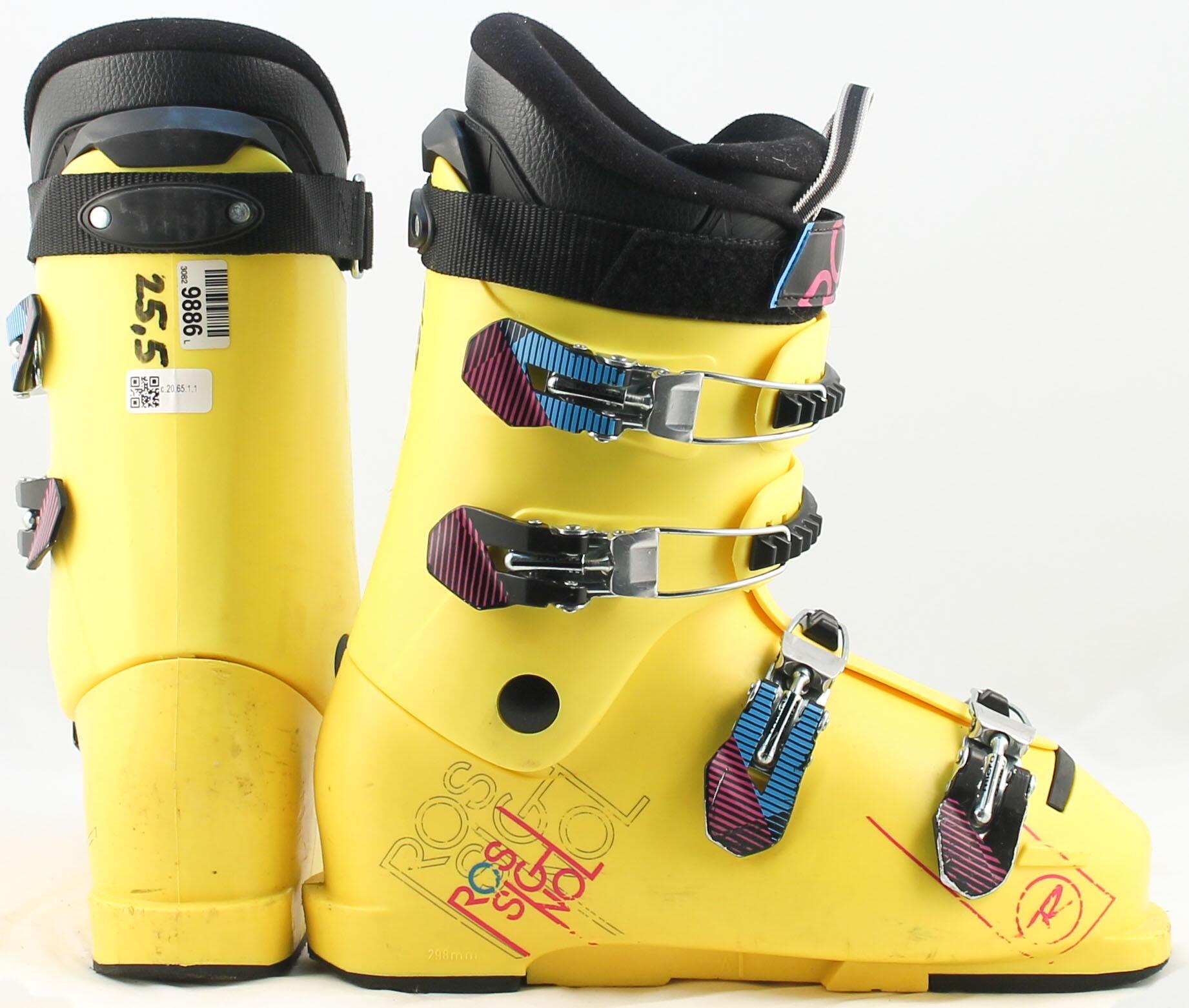 Gebrauchte Skischuhe - ROSSIGNOL Gelb, 39,5 EU, guter Zustand 3/3