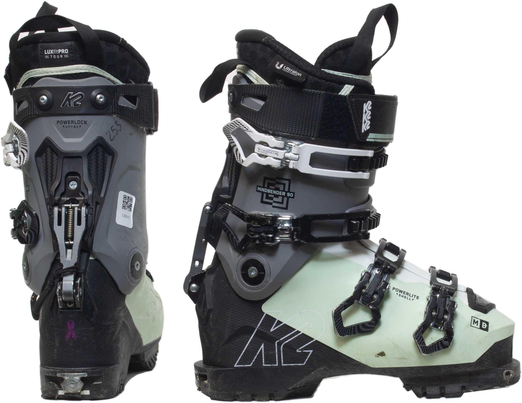 Gebrauchte Skischuhe - K2 Mindbender 90W, 38 EU, guter Zustand 3/3