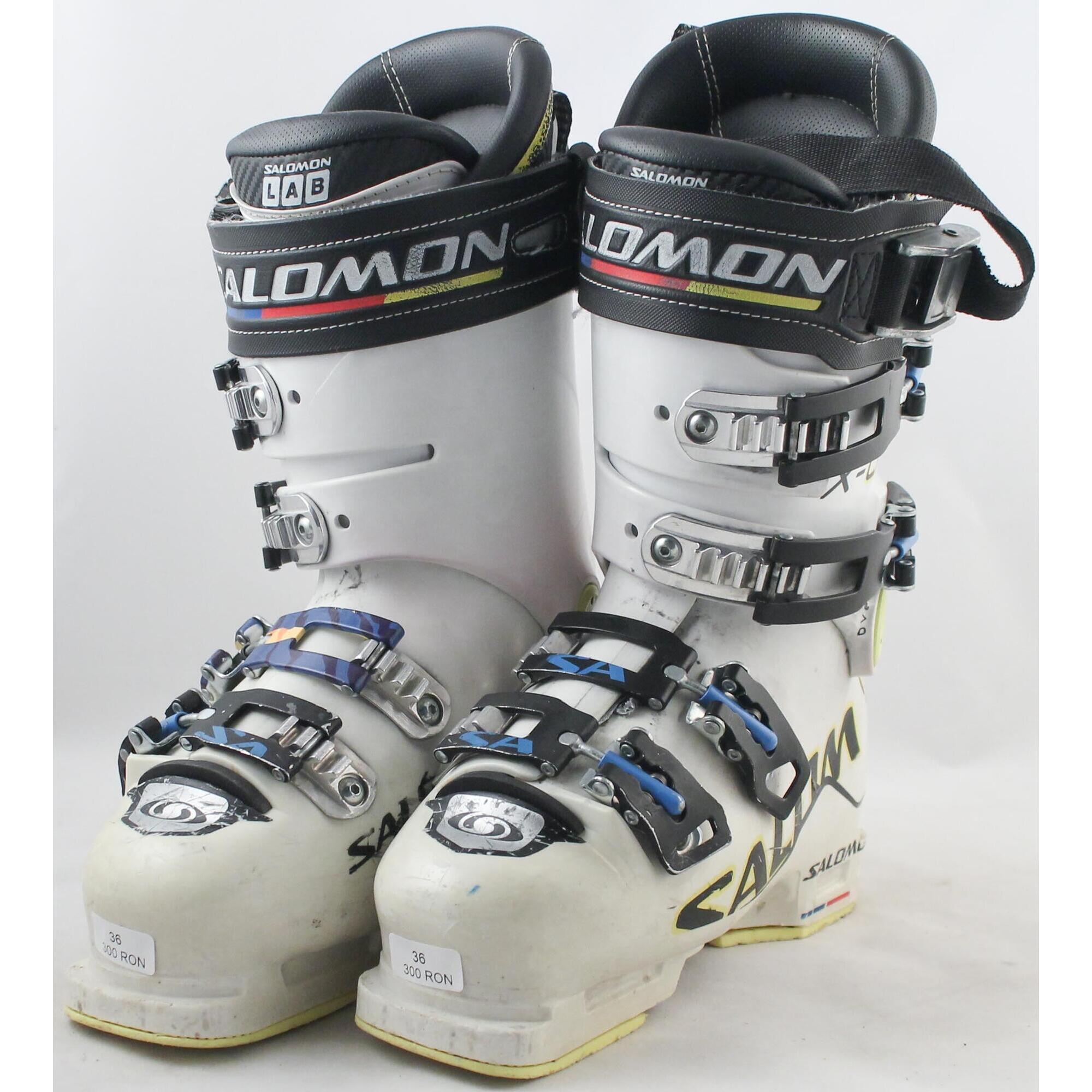 Salomon - Chaussures De Ski D'Occasion - Salomon X-lab 130, 36 Eu, Bon État - Chaussures De Ski - Multicolore - 23 Cm - Decathlon