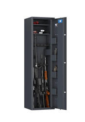 Armoire forte modulable - serrure à clé (jusqu'à 12 armes)