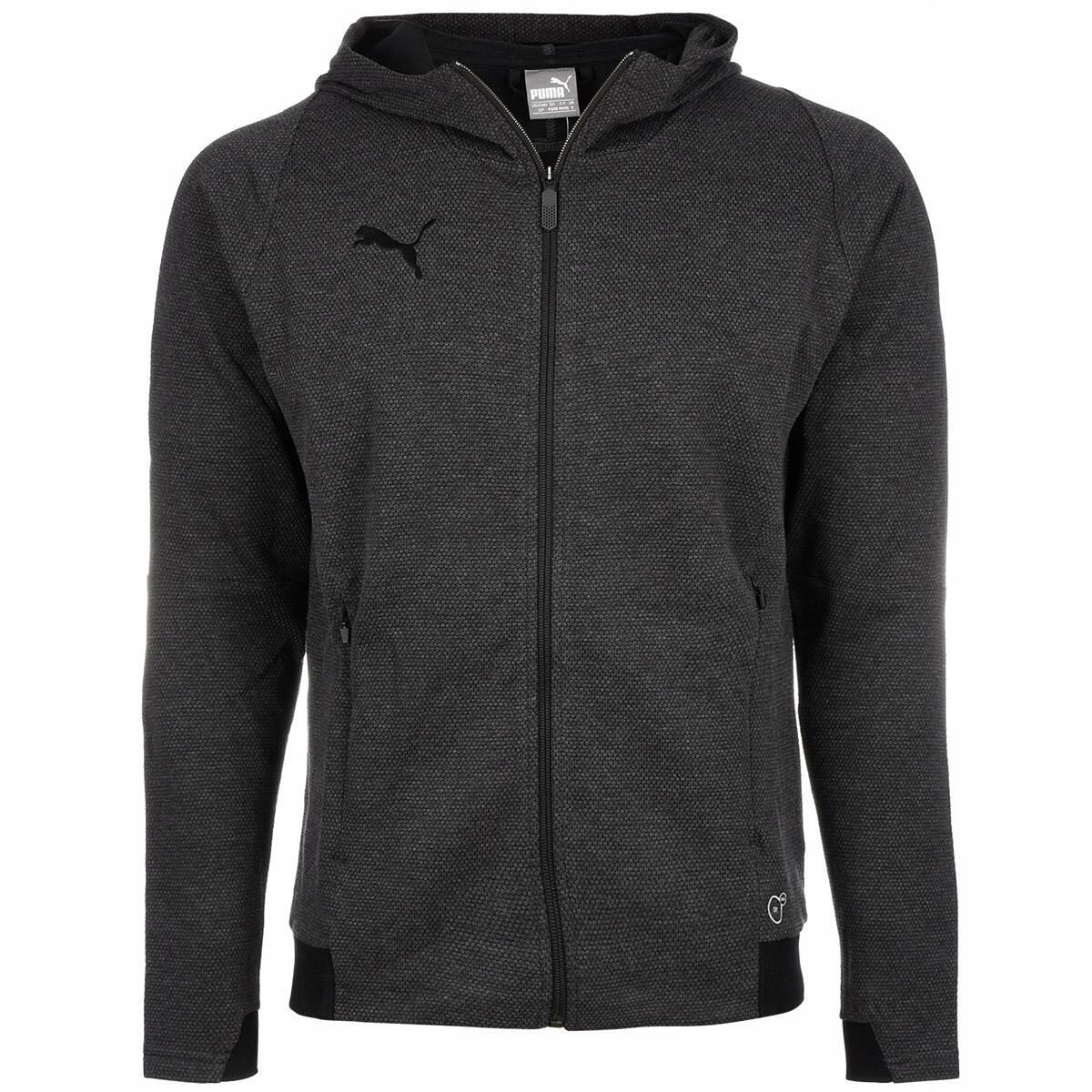 Bluza rozpinana z kapturem męska sportowa dryCELL PUMA FINAL CASUALS HOODED JACK 3/7