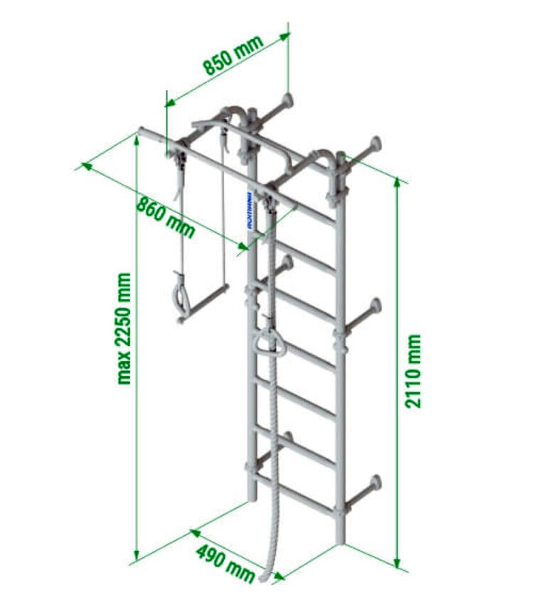 Espalier Gymnastique Kometa Next 1 5/7
