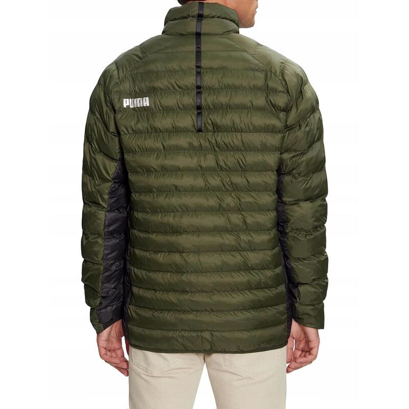 Męska kurtka pikowana Puma Packlite Primaloft zielona