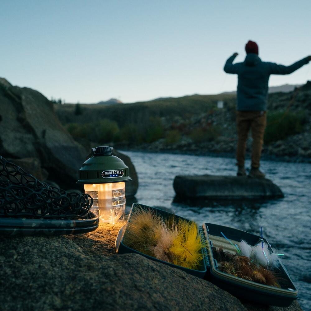 Camping Laterne Beacon Light Retro Lampe Dimmbar Stahl USB Akku LED 5/7