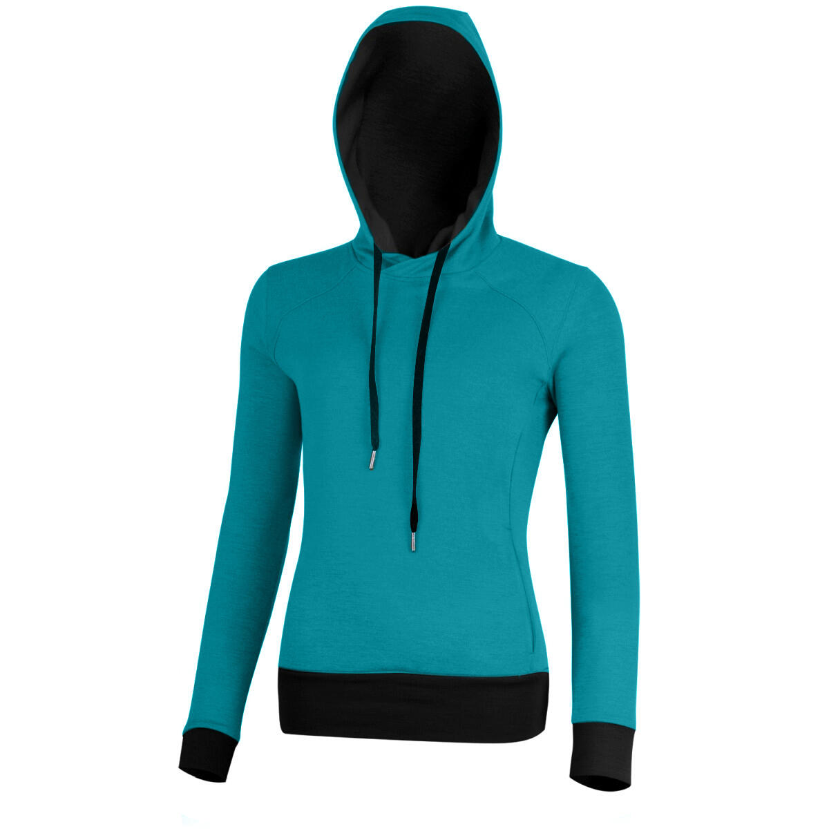 Lasting - Sweat-shirt En Laine Mérinos Pour Femme Tora - Veste - Bleu - Decathlon