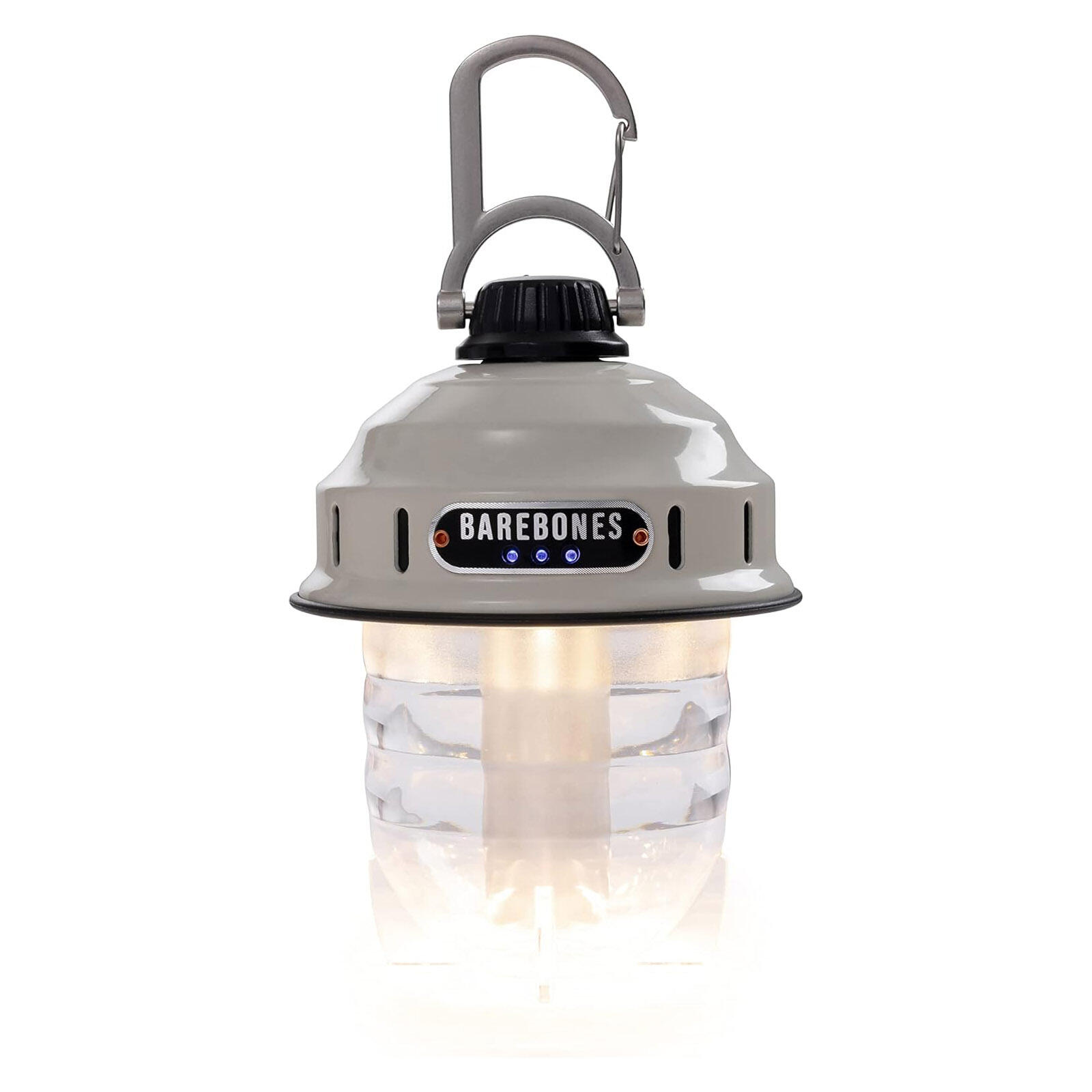 Camping Laterne Beacon Light Retro Lampe Dimmbar Stahl USB Akku LED 2/7