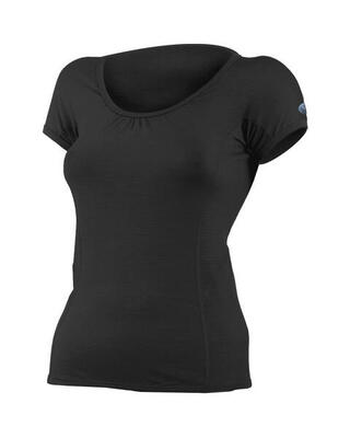Merino t-shirt met verborgen zak mona