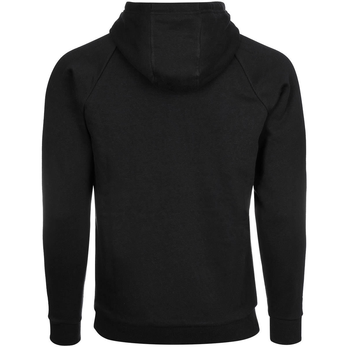 Bluza męska z kapturem czarna UNDER ARMOUR UA RIVAL FLEECE 4/6