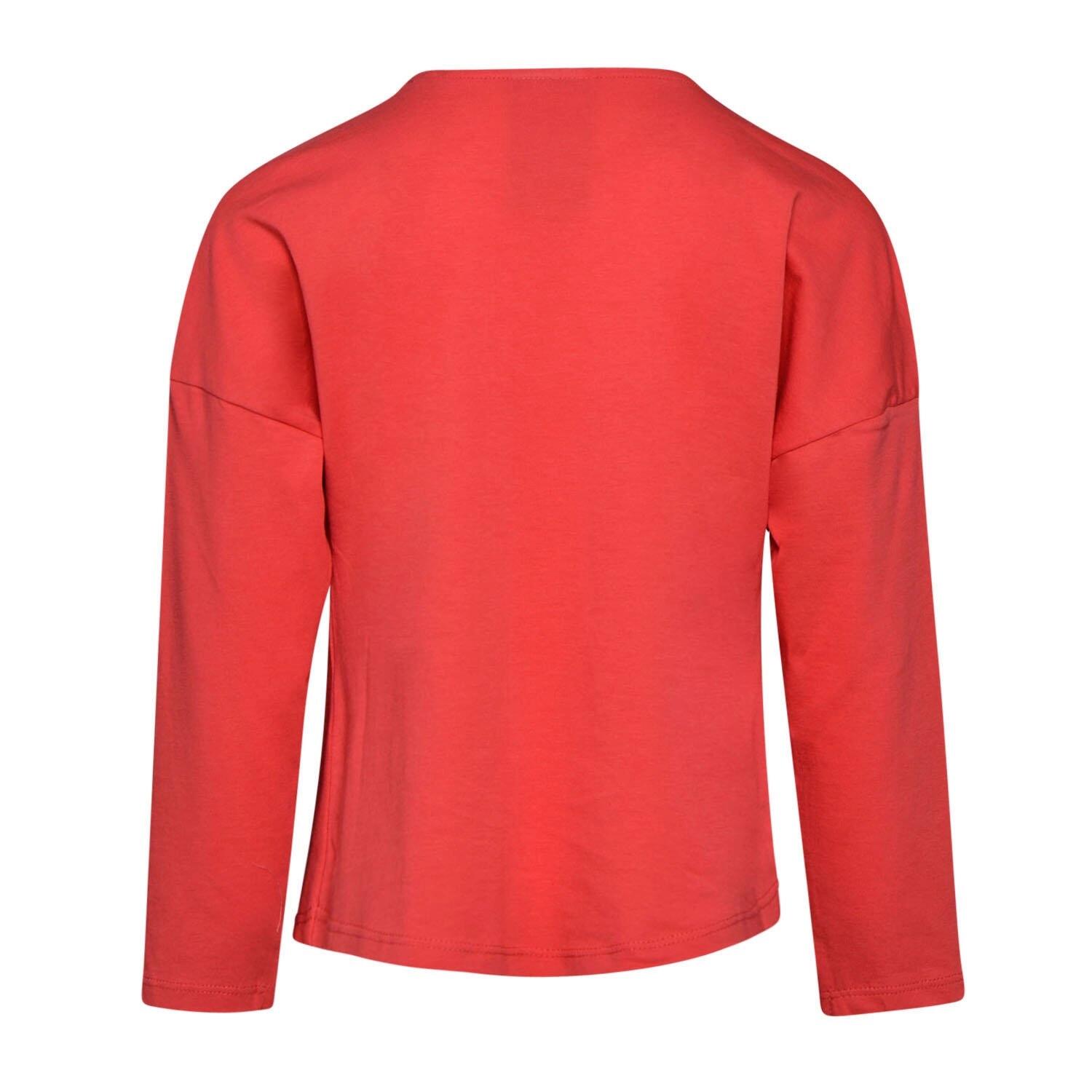 Koszulka dziewczęca DIADORA JG.LS T-SHIRT 5PALLE 2/3