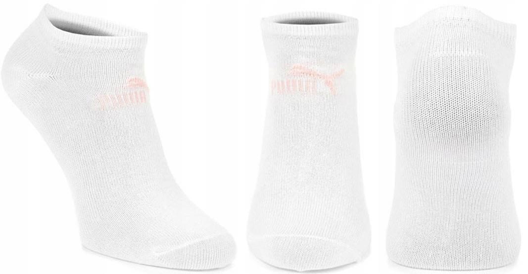Skarpety 3 pary niskie z bawełną różowe PUMA 4/6