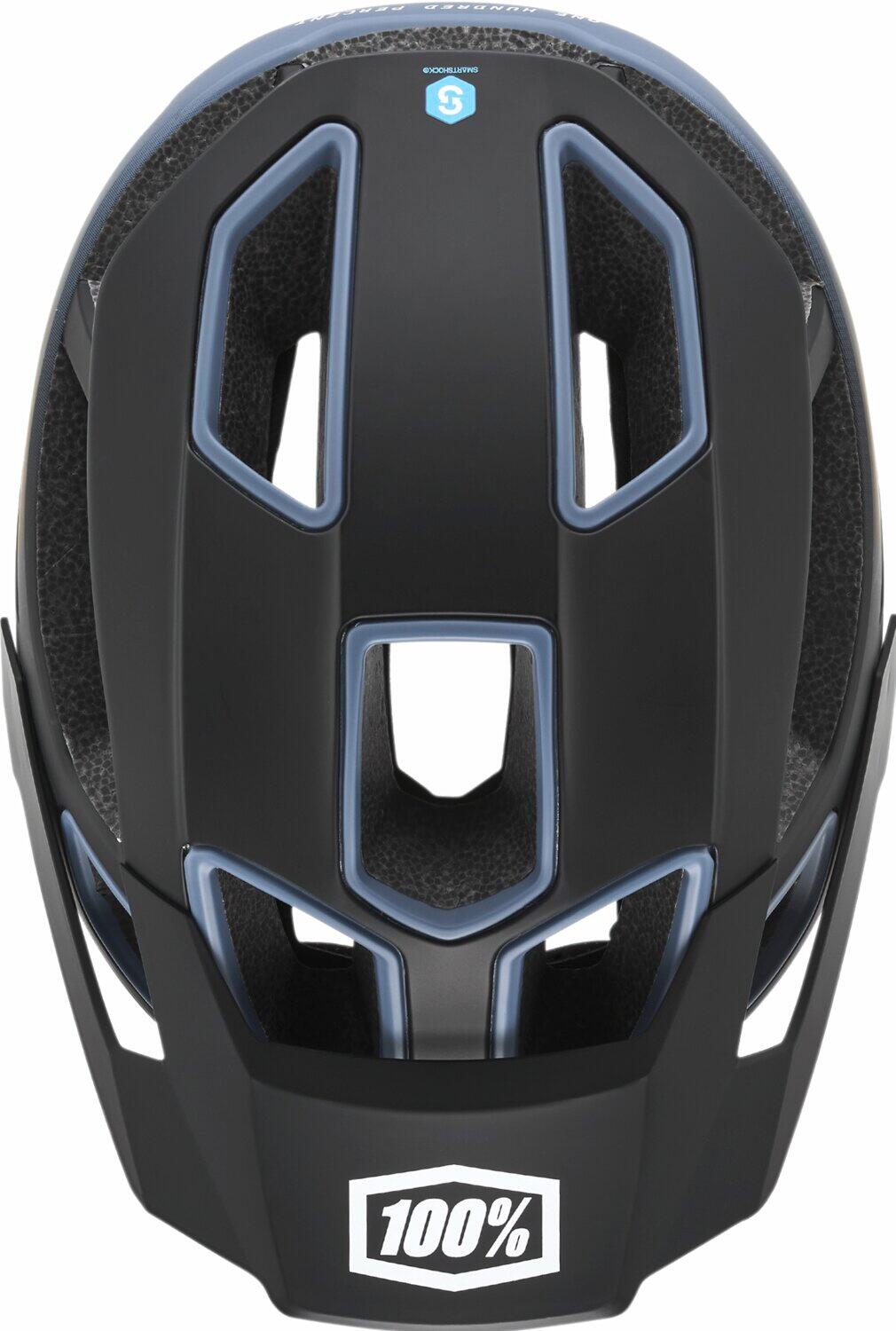 100% Altec Fidlock Navy Fade Helmet Blue / Grey 4/5
