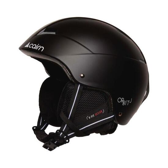 Kask narciarski dla dzieci - Orbit J - matowy czarny