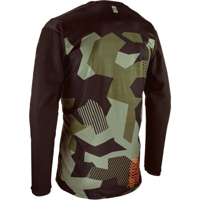 Maillot Manches Longues Enfant Leatt MTB Gravity 4.0 Camo