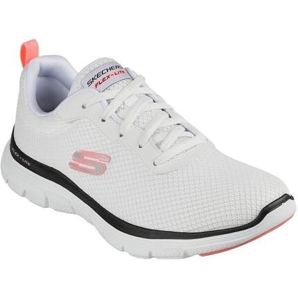 Zapatillas Skechers Flex Appeal 4.0-brilliant Vie, Blanco, Mujer