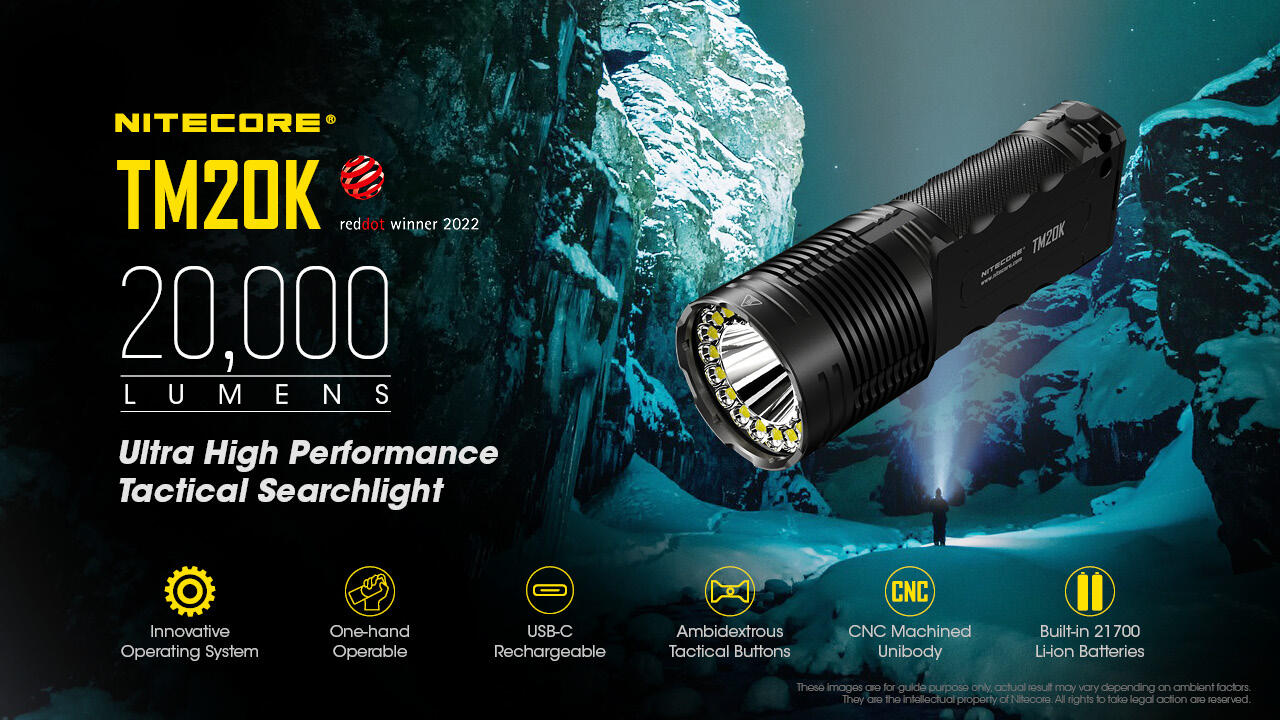 NITECORE TM20K(ほぼ未使用) TM20K