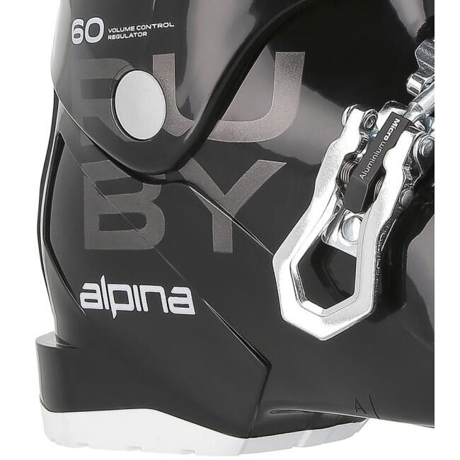 Chaussures de ski ALPINA Ruby 60, Noir, Femmes 4/5