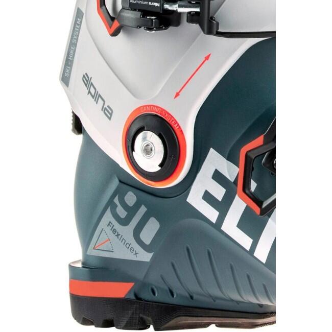 Chaussures de ski ALPINA Elite 90, Bleu foncé/Gris, Hommes 4/5