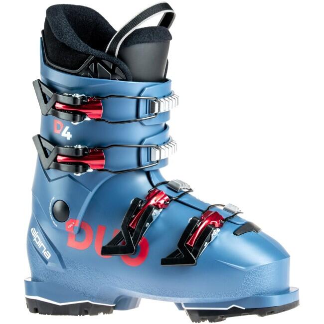 Skischoenen ski ALPINA Duo 4 Max, Donkerblauw, Kinderen 1/5