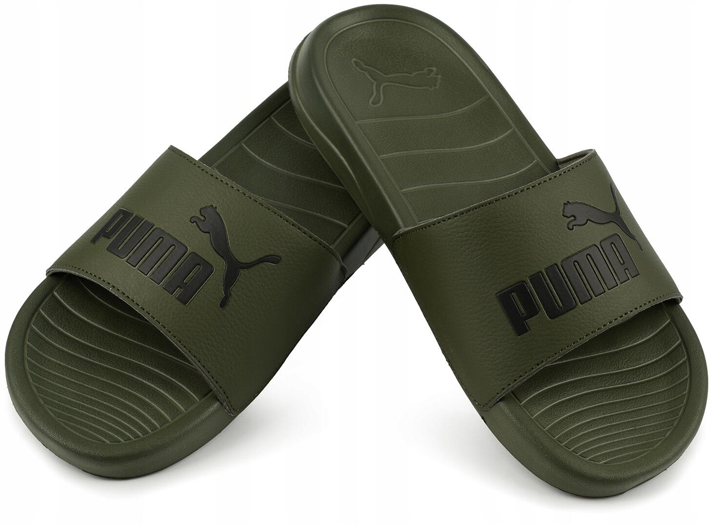 Klapki na basen męskie Puma Popcat 20 zielone 6/7