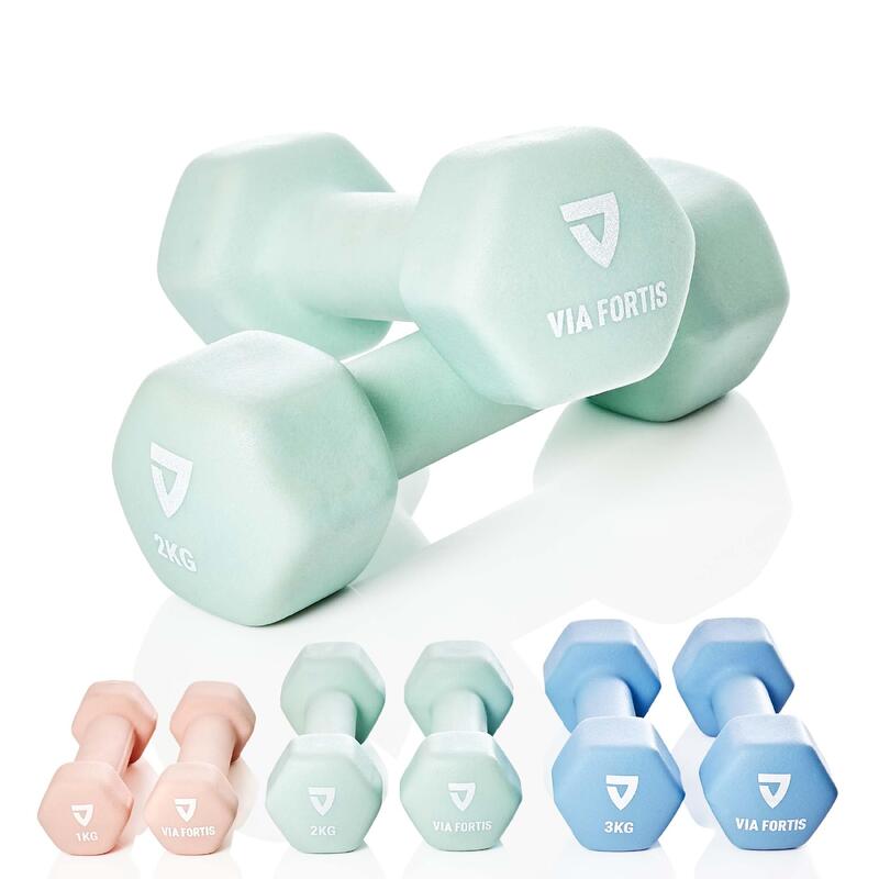 Halteres de neoprene VIA FORTIS Premium
