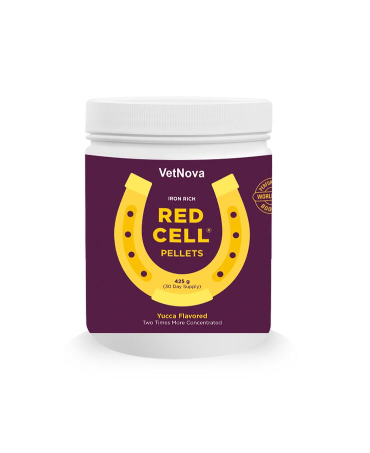 Red cell pellets 425g, suplemento de alto rendimento em pellets.