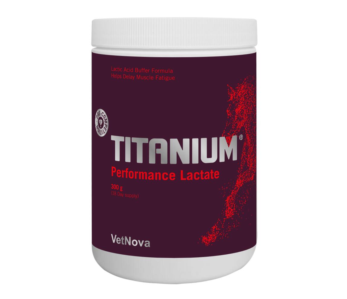 VETNOVA Integratore per il recupero muscolare TITANIUM® Performance Lactate 360g.