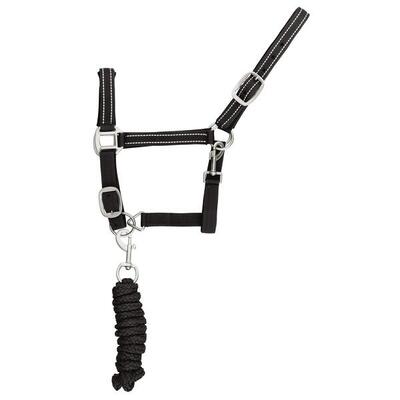 Cavezza in nylon con lunghina