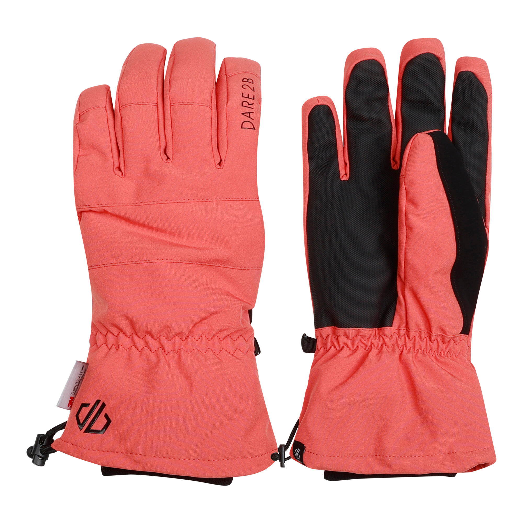 Mens Diversity II Ski Gloves (Orange Rust) 3/4