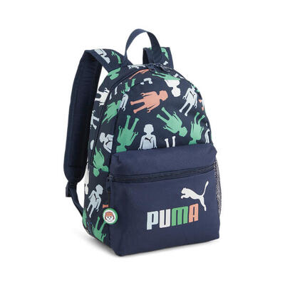 Zaino PUMA x PLAYMOBIL® da 13L per bambini PUMA Club Navy Characters Aop Blue