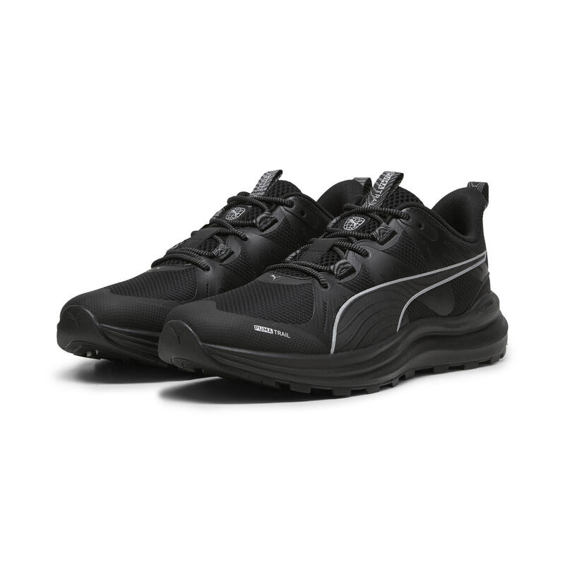 Chaussures de trail Reflect Lite trail PUMA Black Cool Dark Gray Silver Metallic