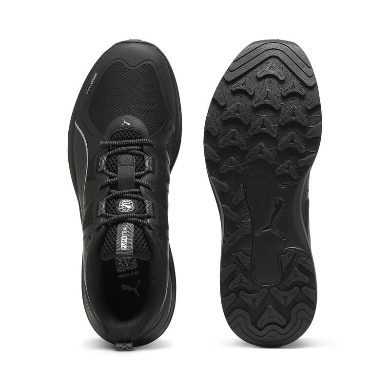 Chaussures de trail Reflect Lite trail PUMA Black Cool Dark Gray Silver Metallic