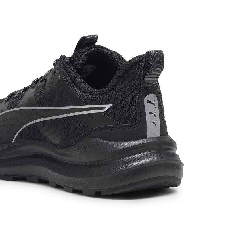 Pantofi de alergare Reflect Lite PUMA Black Cool Dark Gray Silver Metallic