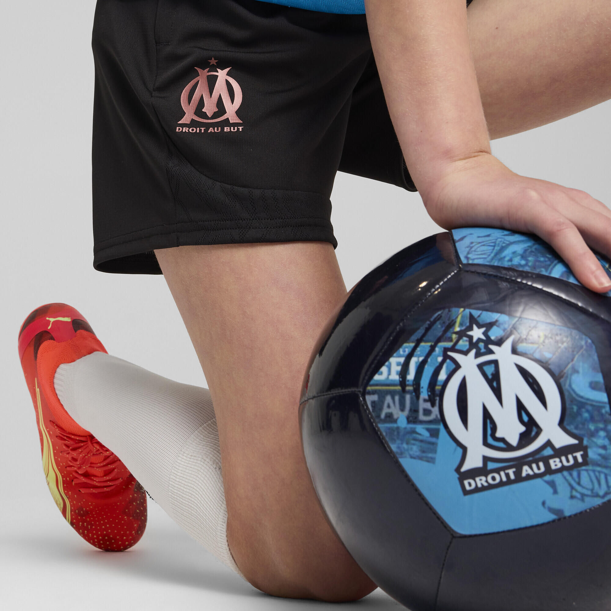 Short d’entraînement Olympique de Marseille Enfant et Adolescent PUMA 3/7