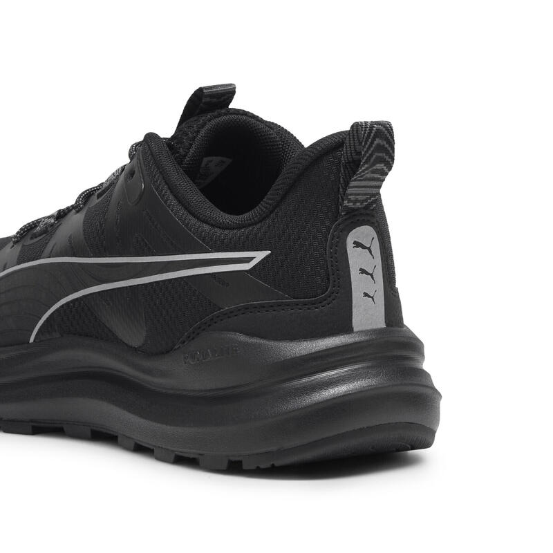 Běžecké boty Reflect Lite Trail PUMA Black Cool Dark Gray Silver Metallic