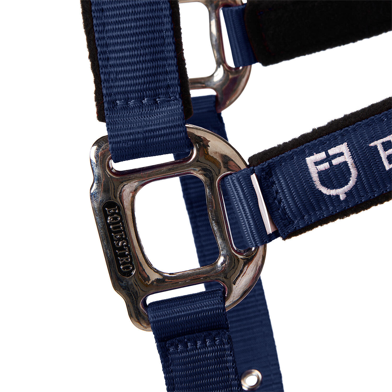 Licol pour cheval avec longueur Equestro Modello Shiny Fittings 4/7