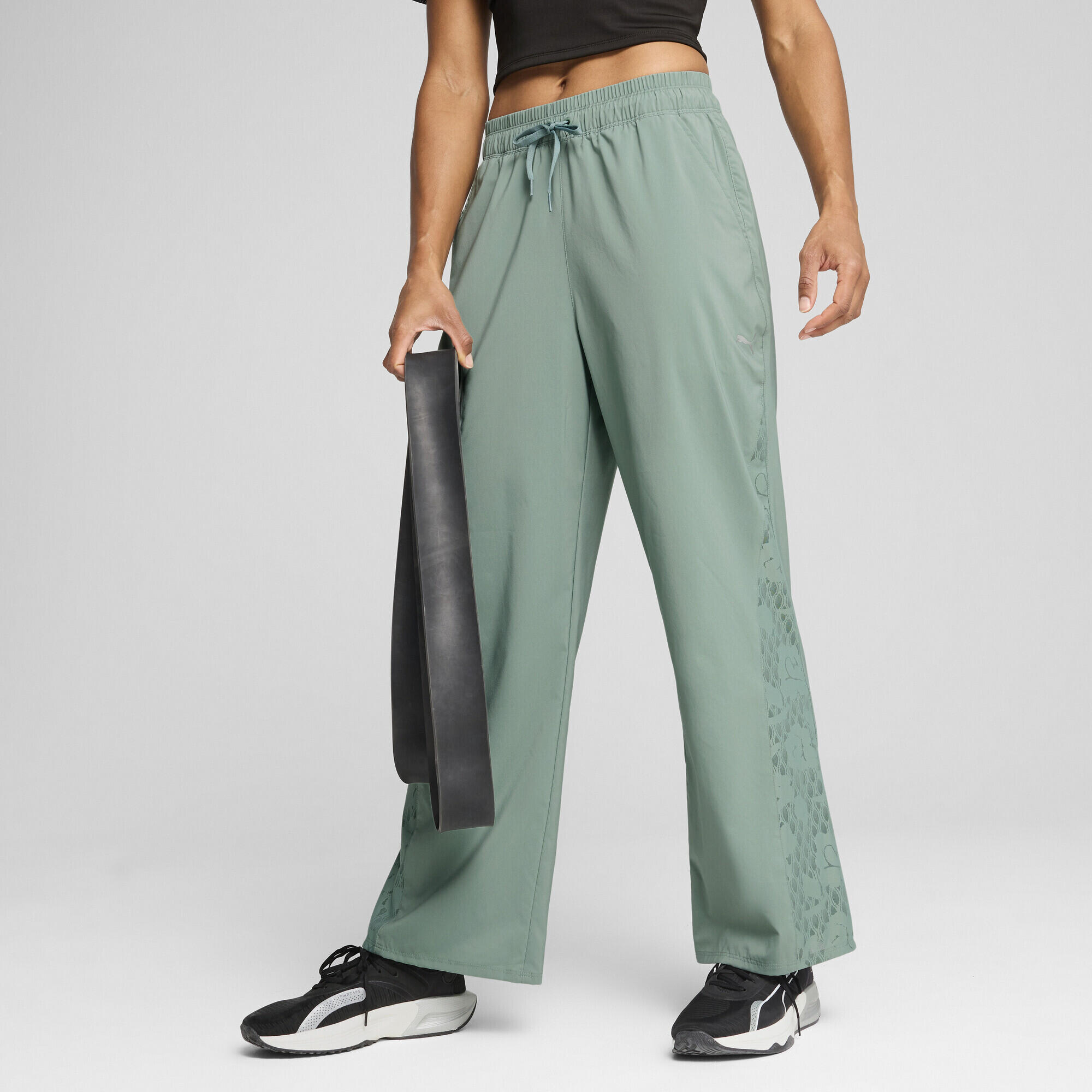 Pantalon tissé LACE Femme PUMA Green Moon 6/7
