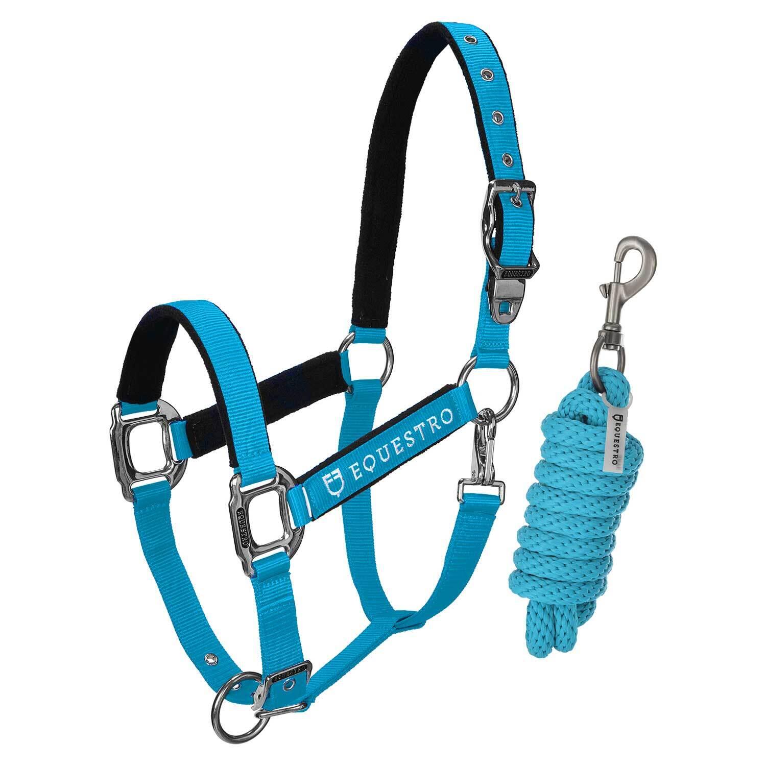 EQUESTRO Halster voor paarden Equestro Shiny Fittings