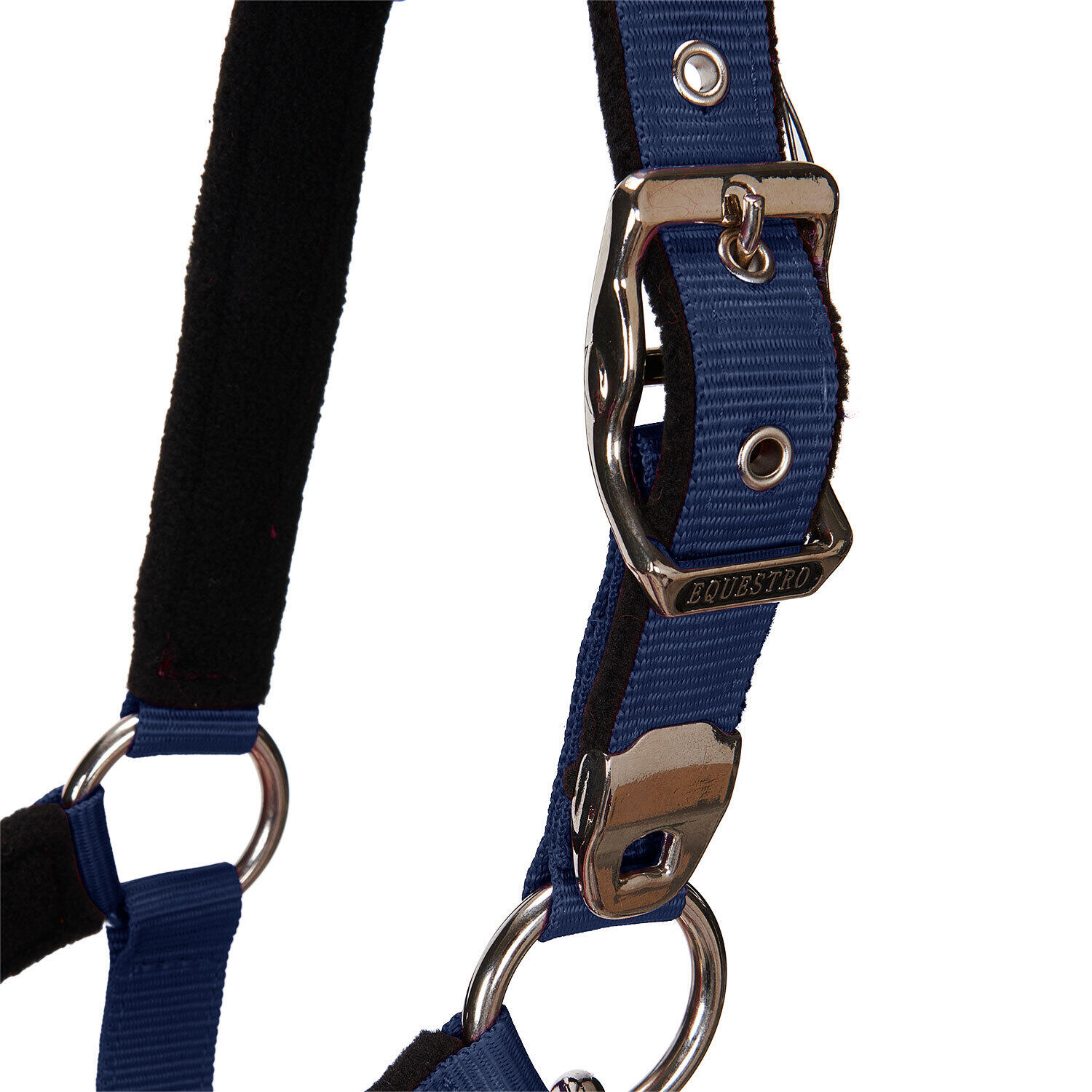 Licol pour cheval avec longueur Equestro Modello Shiny Fittings 5/7