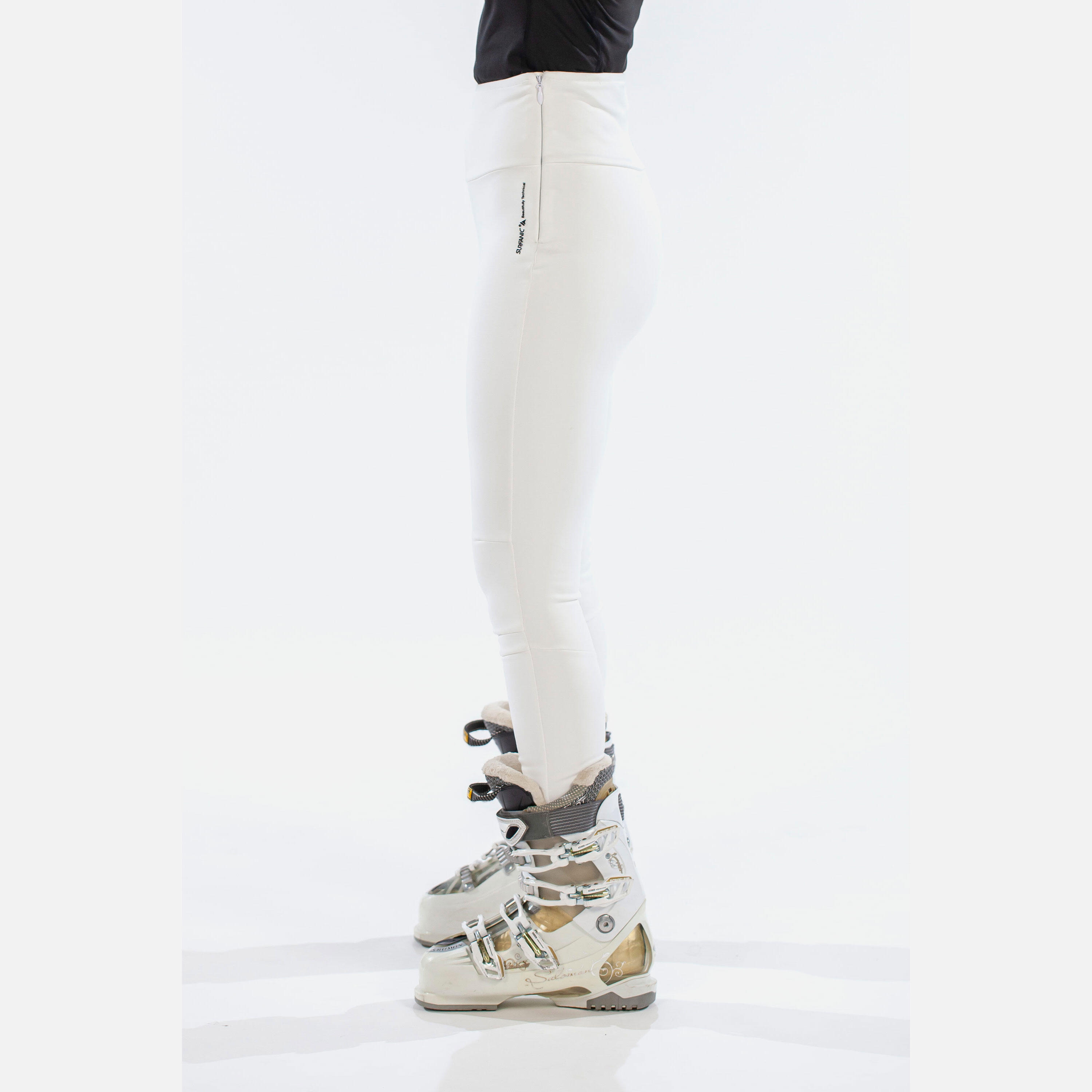Liquid Womens Ski Pants Optic White 3/7