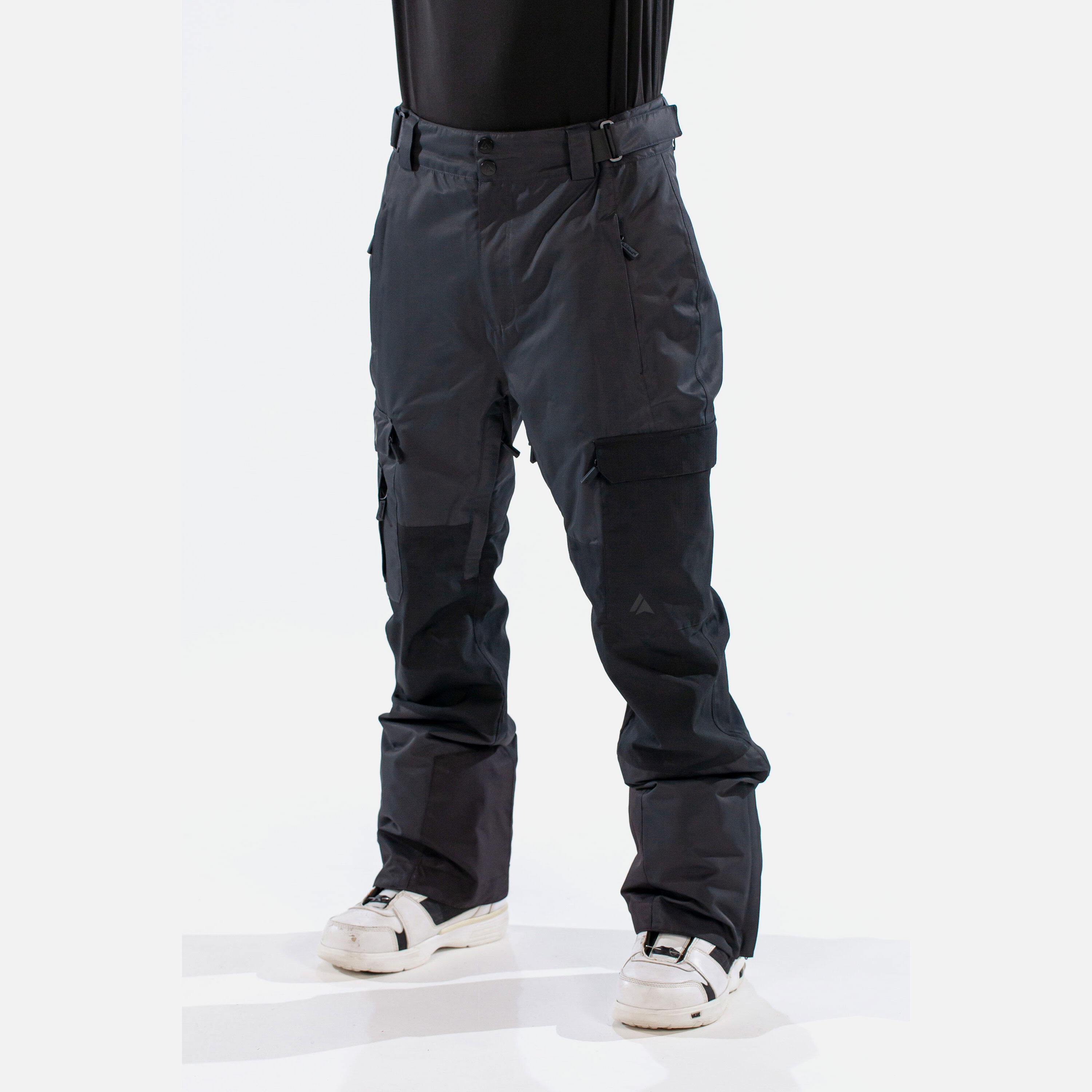 SURFANIC Tactical Mens Ski Pants Black