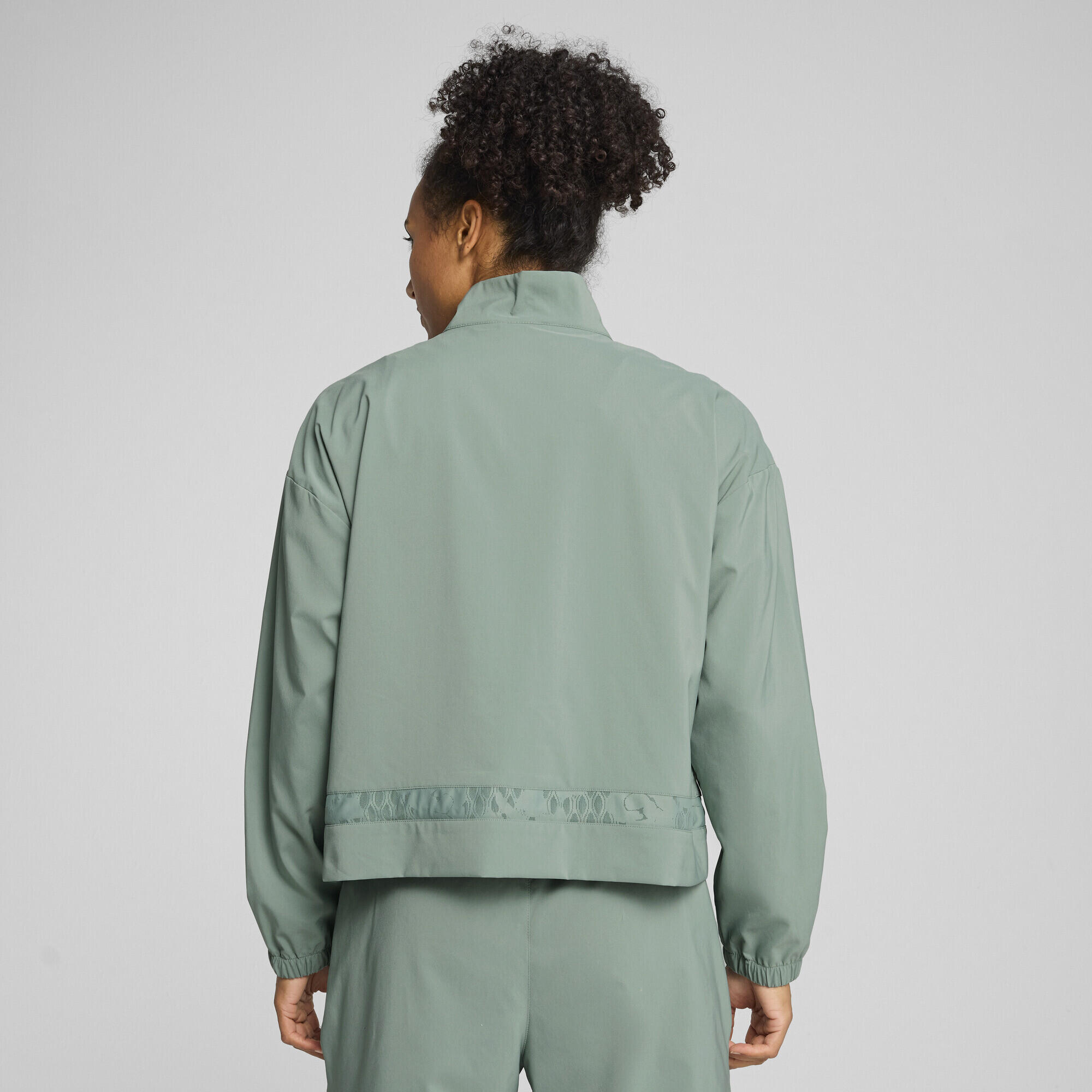 Veste tissée LACE Femme PUMA Green Moon 5/7