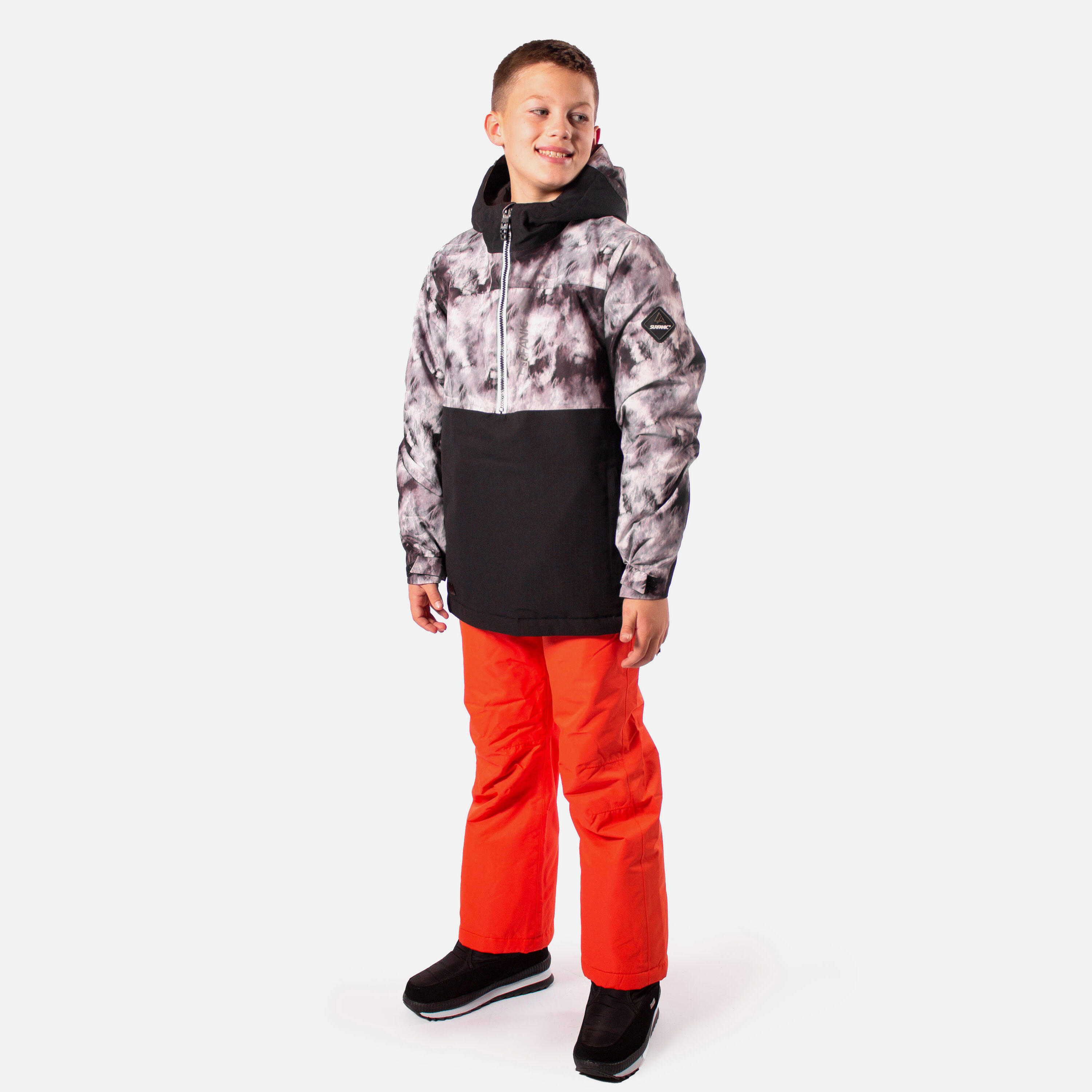 Breaker Boys Ski Jacket Black White 2/7