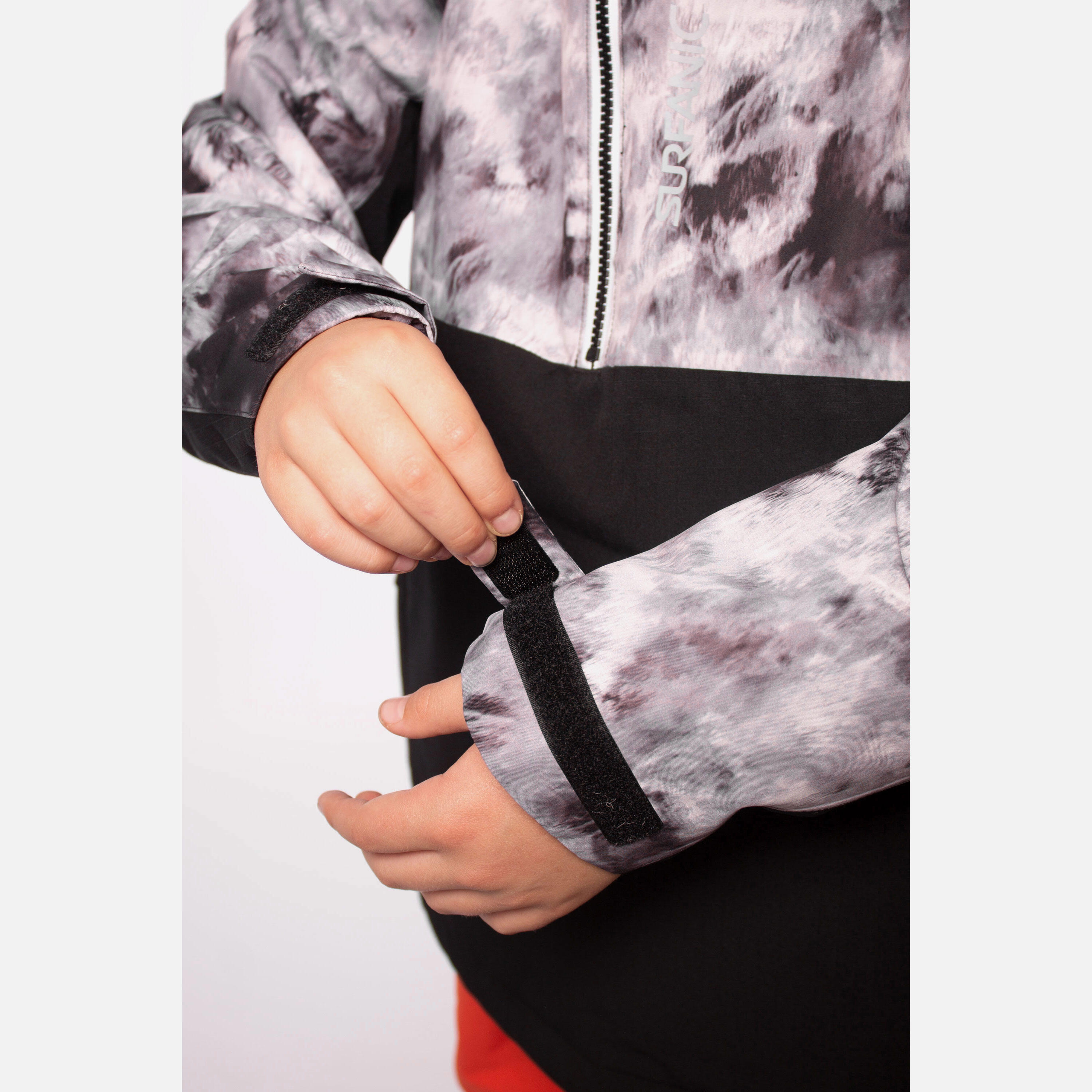Breaker Boys Ski Jacket Black White 7/7