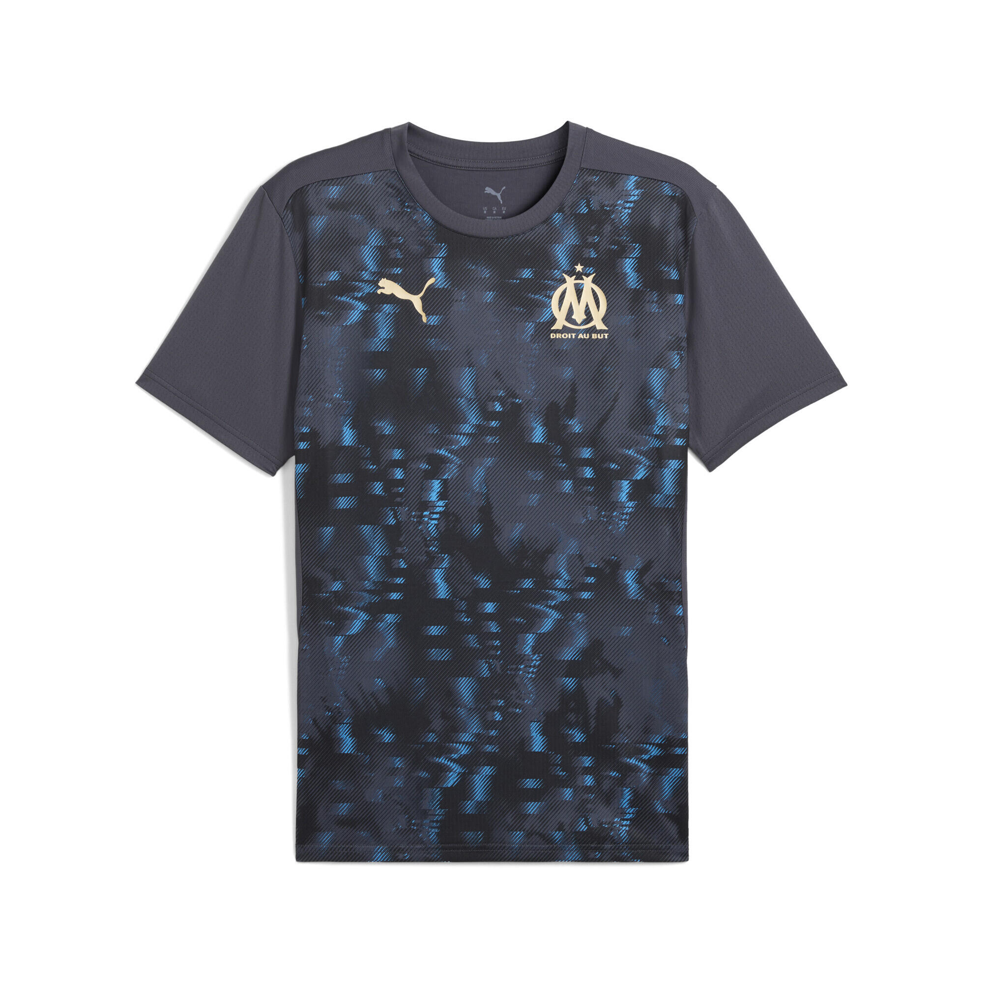 uhlsport RETRO STRIPE - T-shirt print - rouge blanc