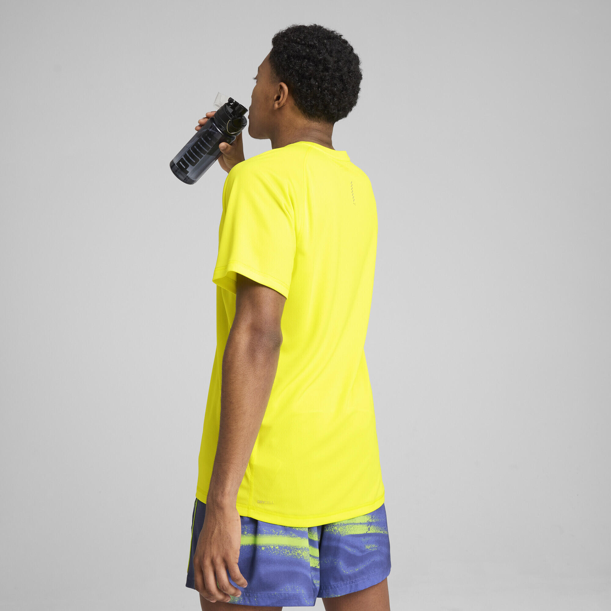 T-shirt da running VELOCITY da uomo PUMA Lemon Sherbert Yellow 3/7