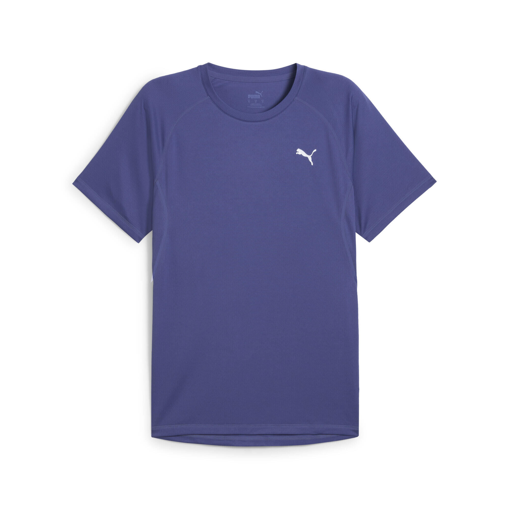VELOCITY hardloopshirt voor heren PUMA Blue Crystal 4/7