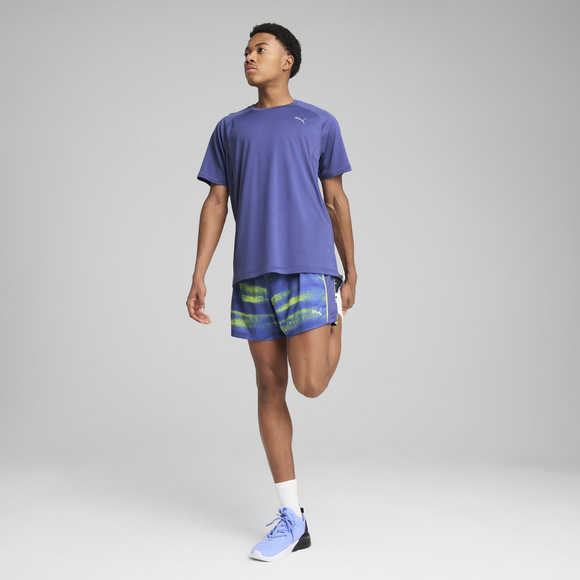 T-shirt de running VELOCITY Homme PUMA Blue Crystal 4/7
